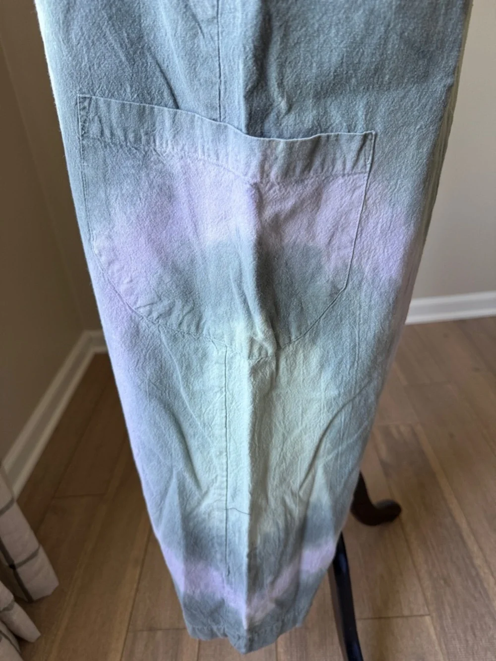 Earthbound Trading Tie Dye Cotton Overalls - Picture 4 of 6